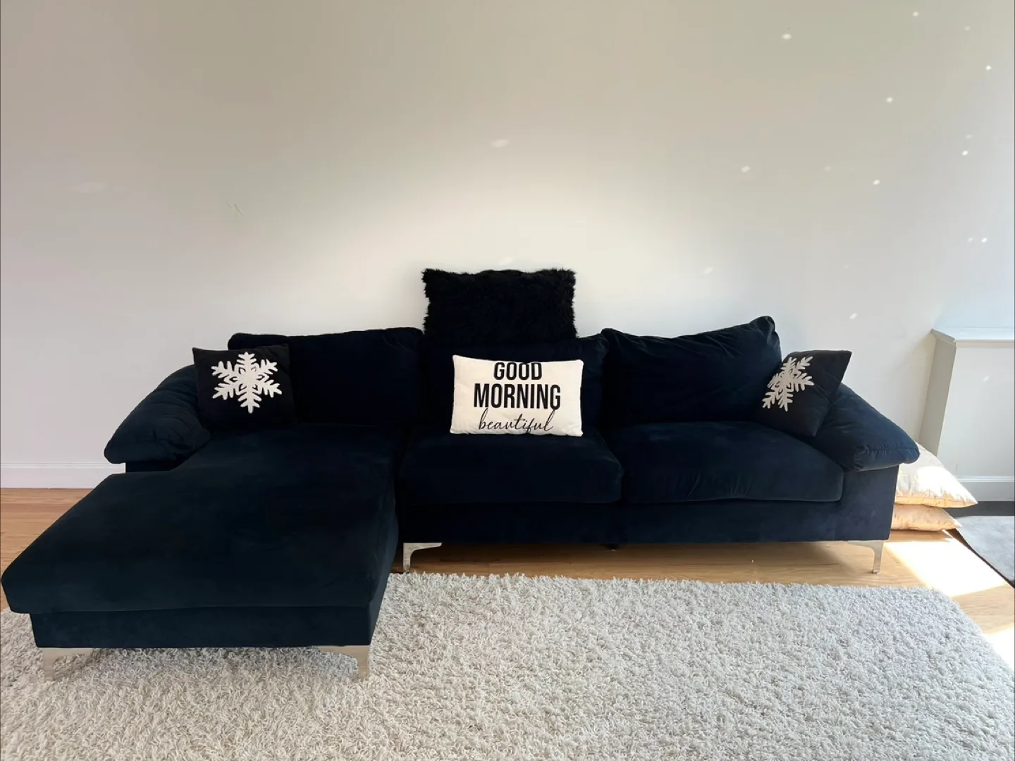 Black Sectional Sofa image indicator(2)