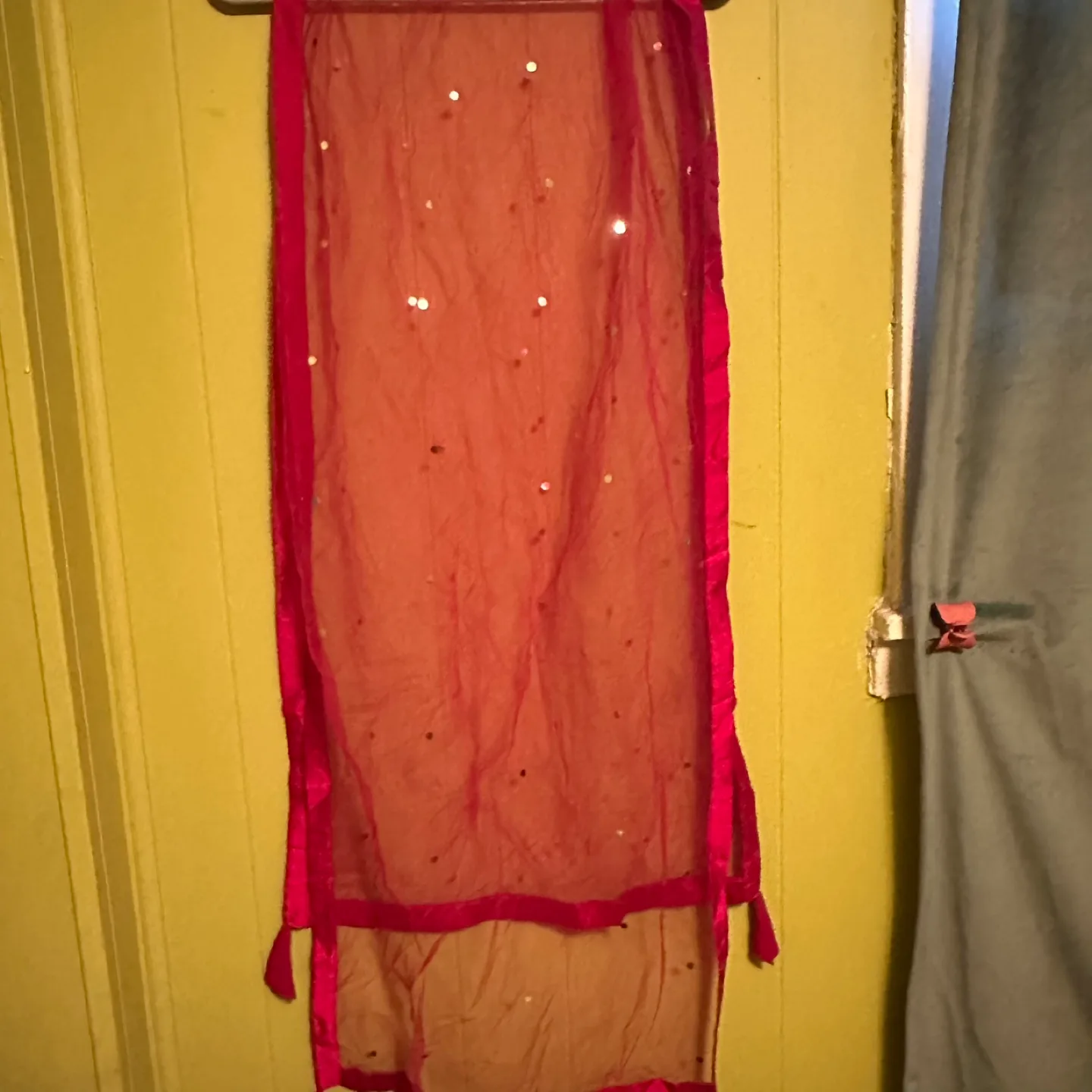 Pink Sequin Dress indian image indicator(6)