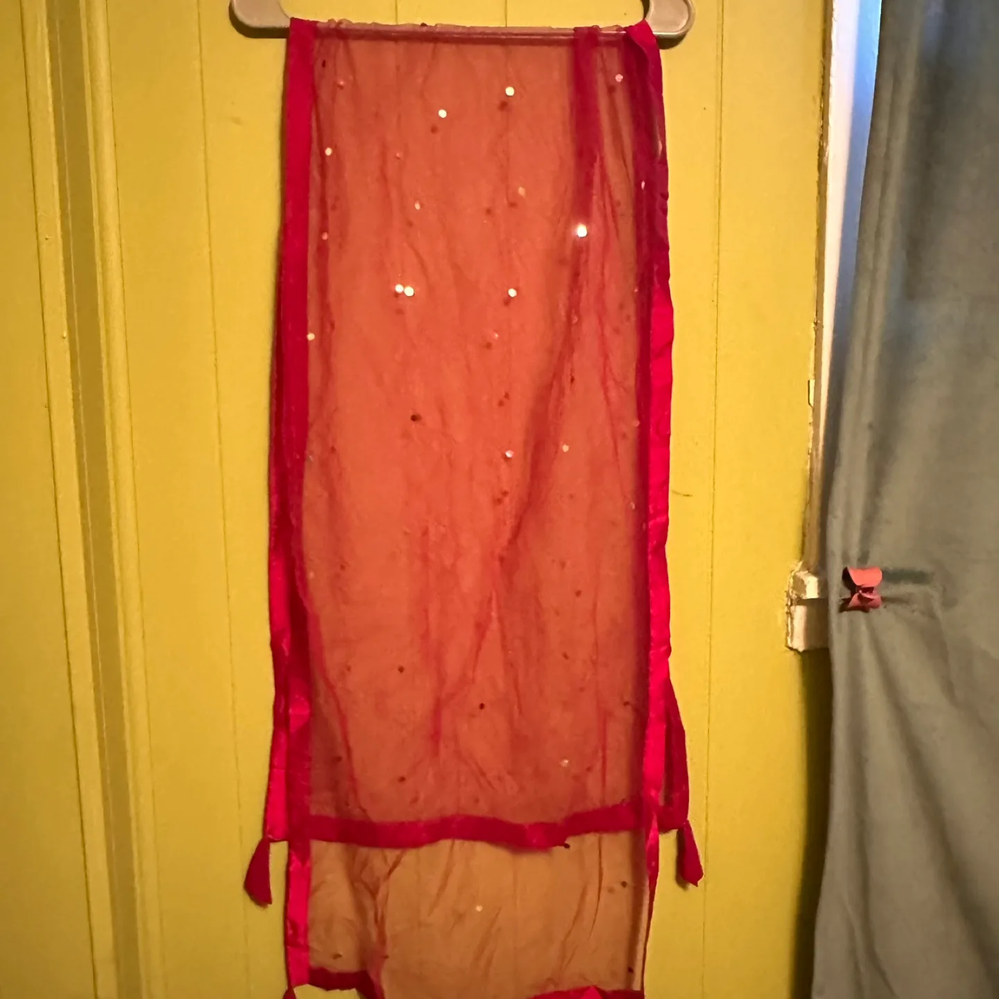 Pink Sequin Dress indian image indicator(7)