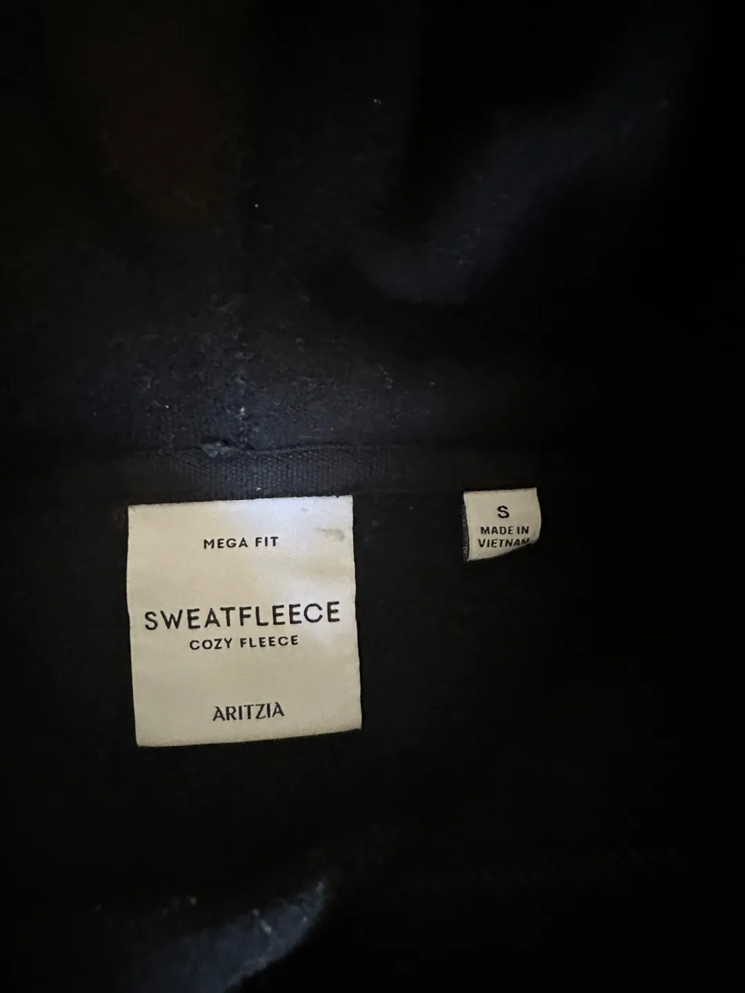 Aritzia Sweatfleece Mega Fit Hoodie - Size S image indicator(2)