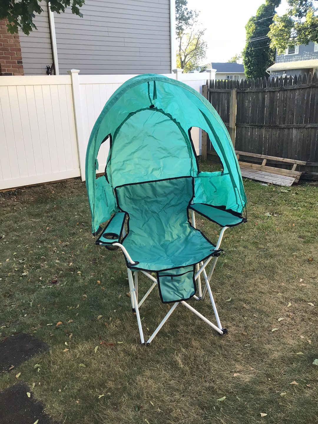 Aqua Blue Weather Pod Chair