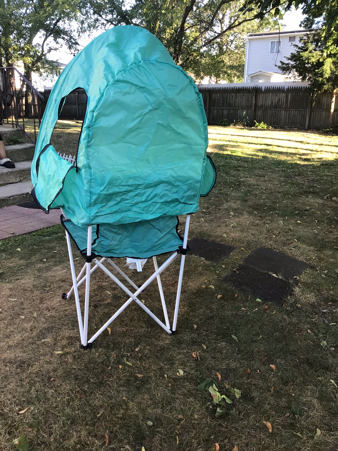 Aqua Blue Weather Pod Chair - photo 3
