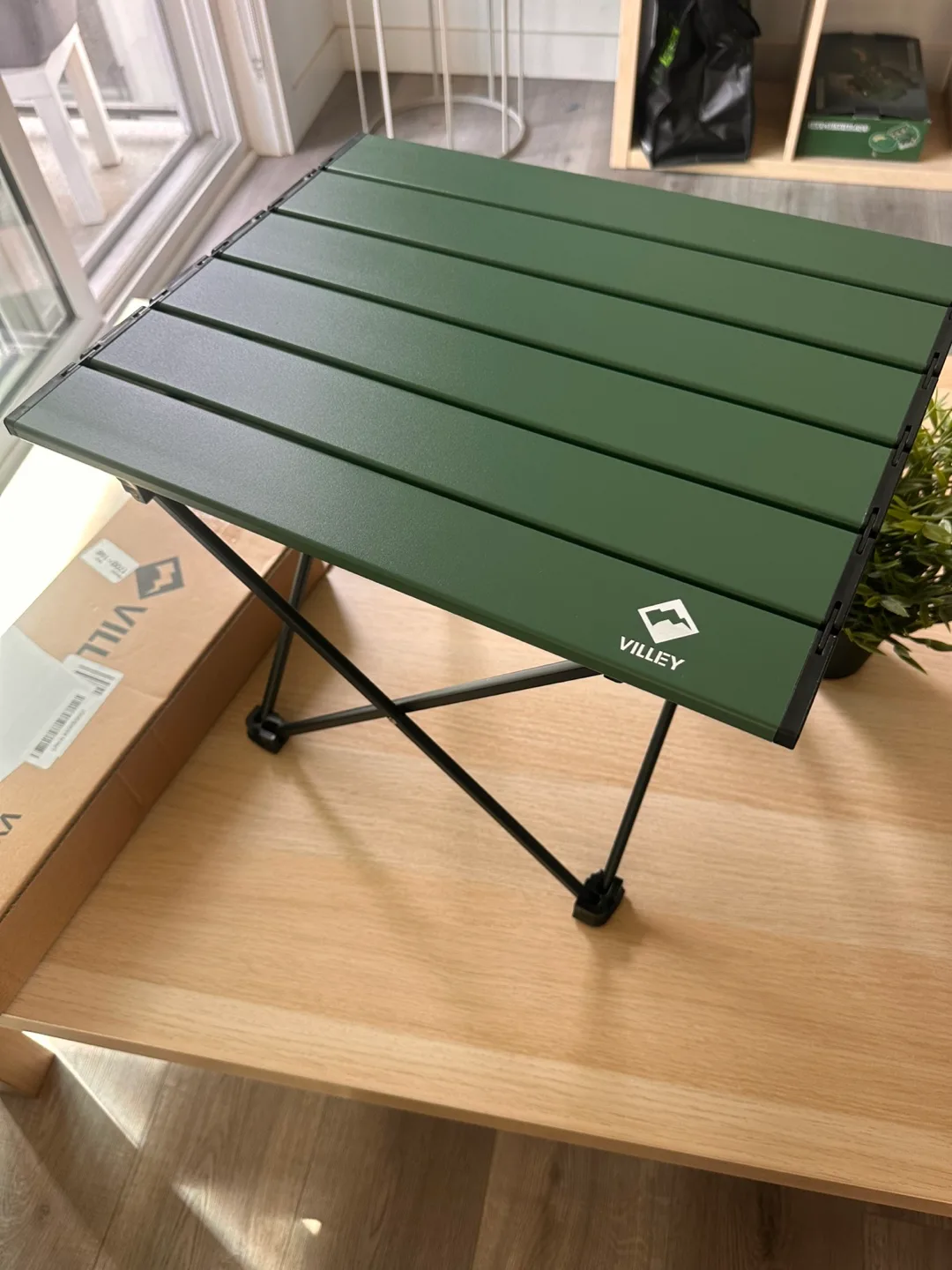 VILLEY Camping Table - Green image indicator(4)