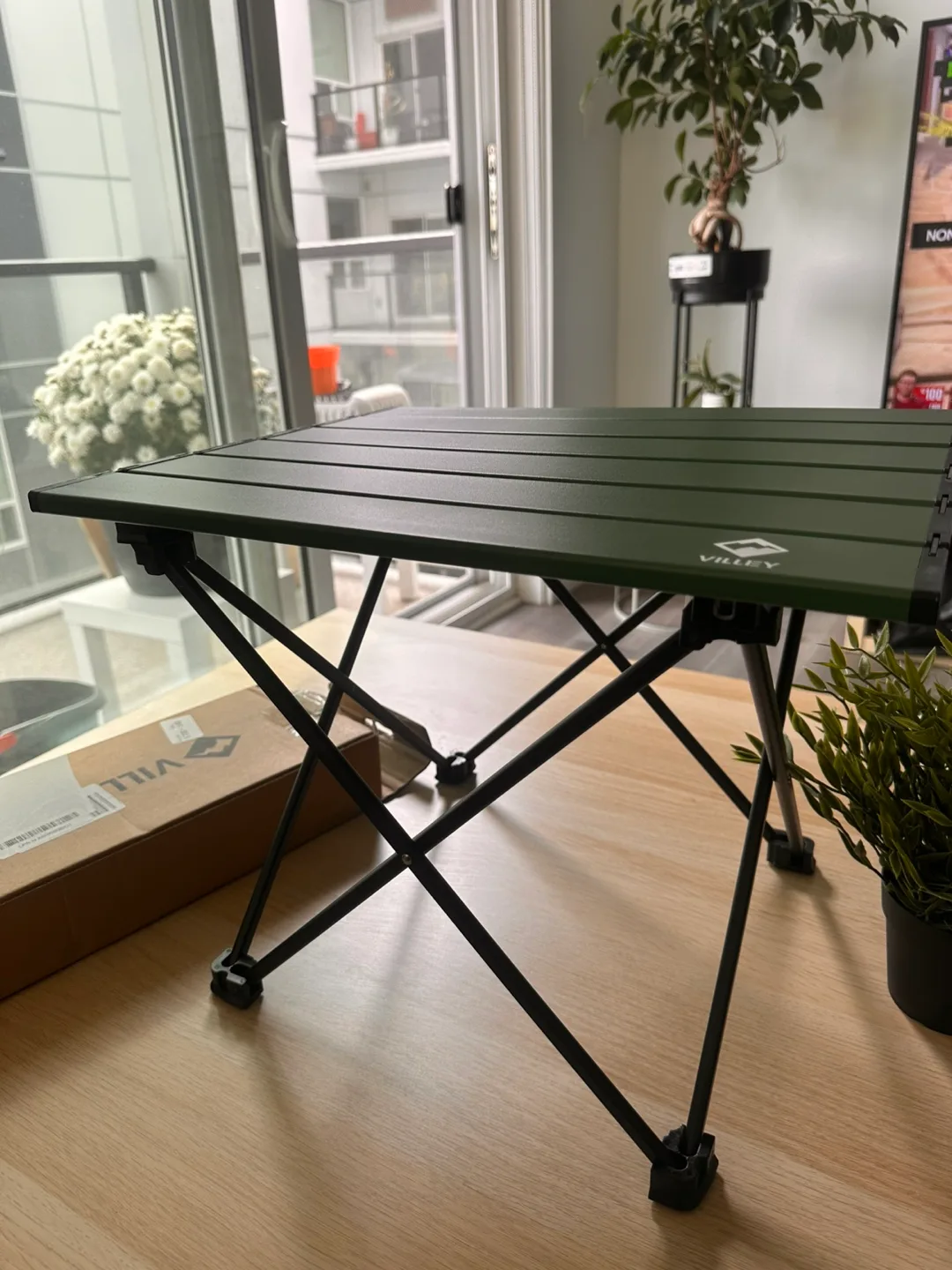 VILLEY Camping Table - Green image indicator(3)