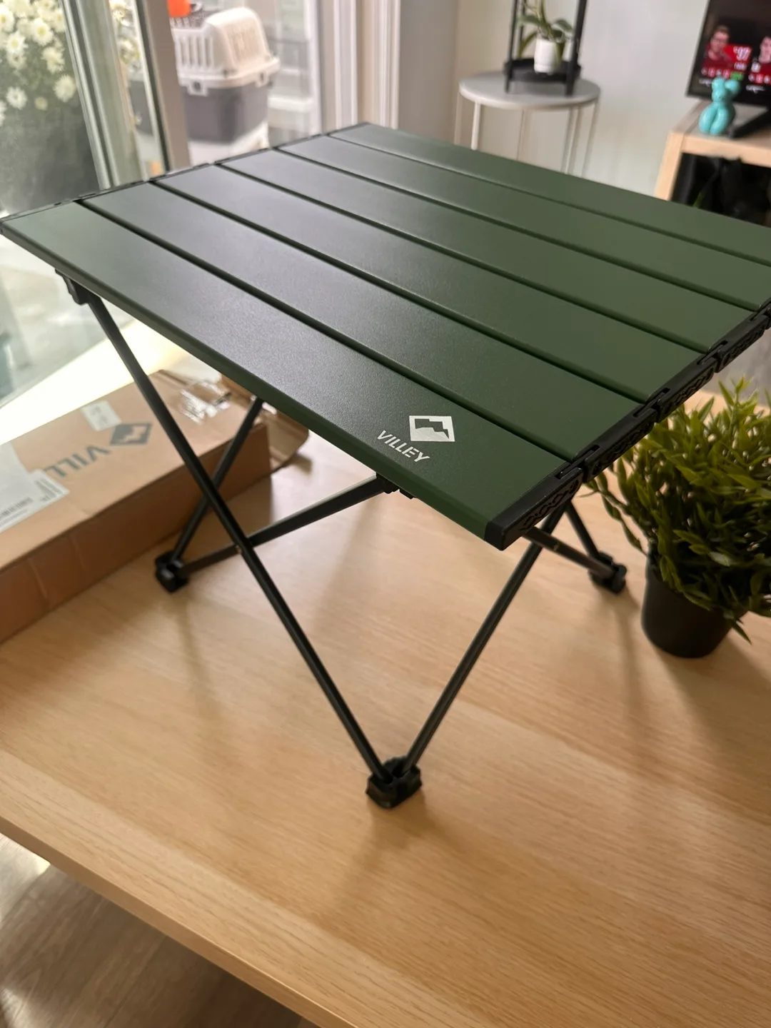 VILLEY Camping Table - Green