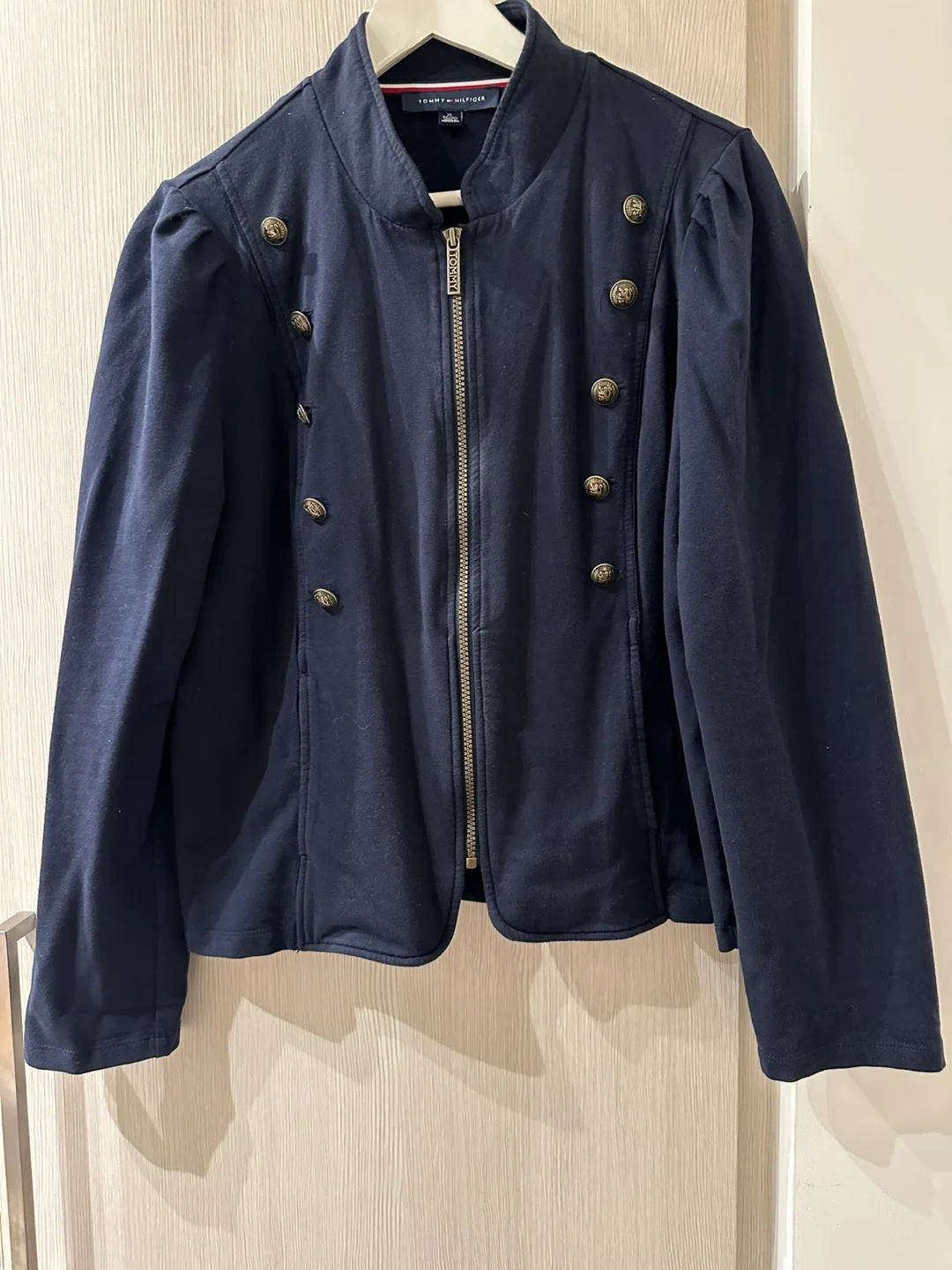 Tommy Hilfiger Navy Jacket - Size XL thumbnail