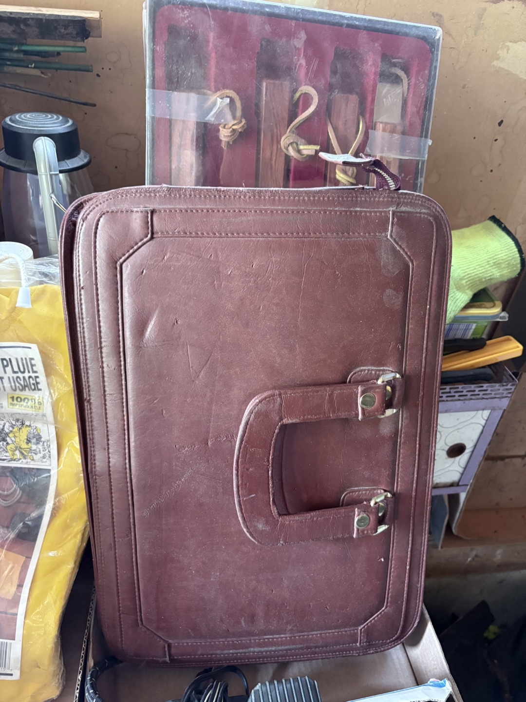 Brown Leather Briefcase