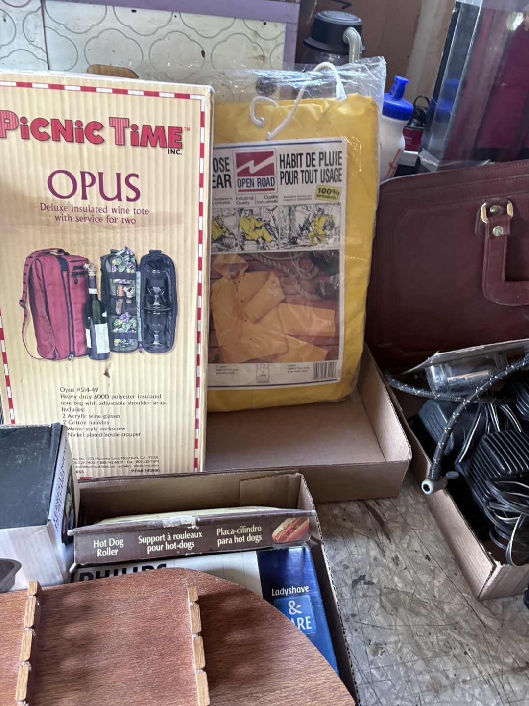 Picnic Time Opus Wine Tote with Service for Two - photo 2