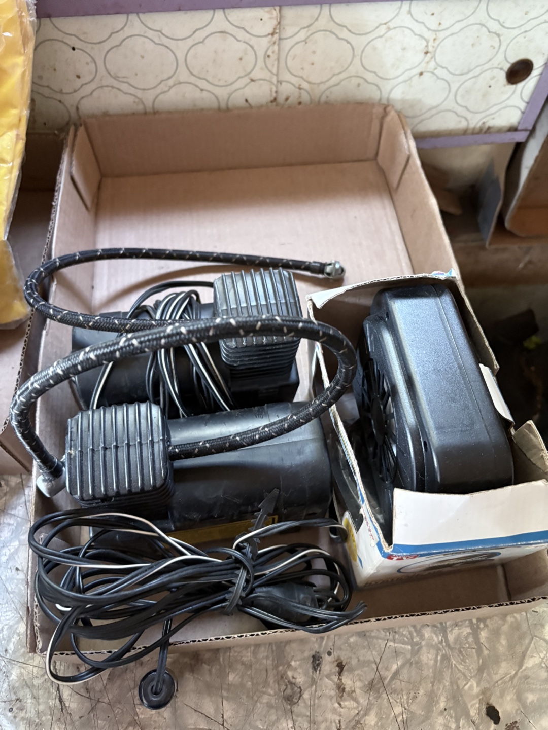 Two Portable Air Compressors
