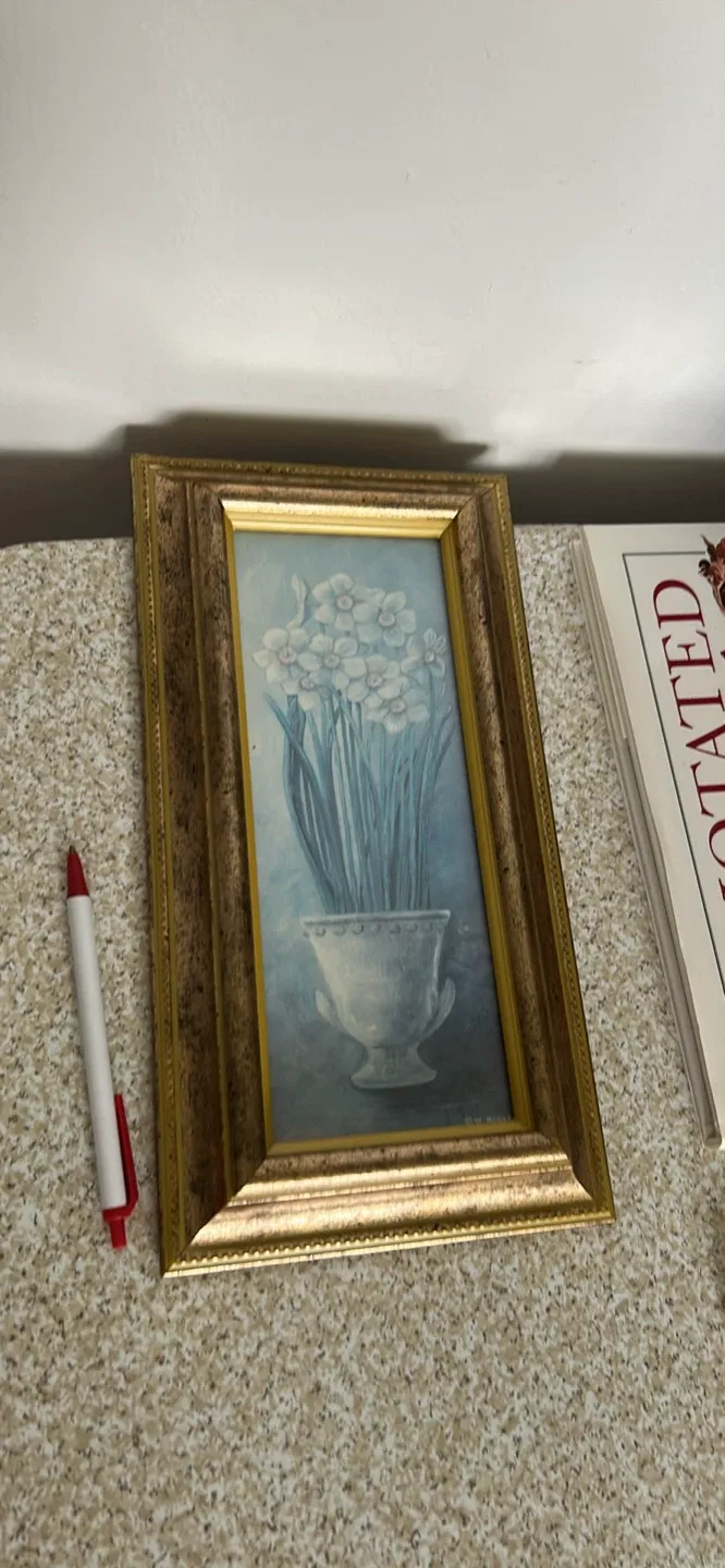 Framed Floral Print thumbnail
