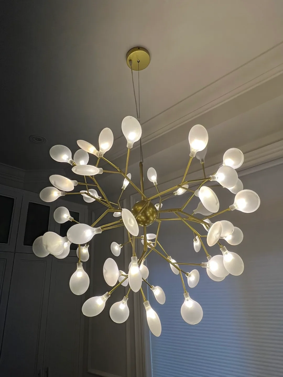 Chandelier - 45 Light Glass Pods