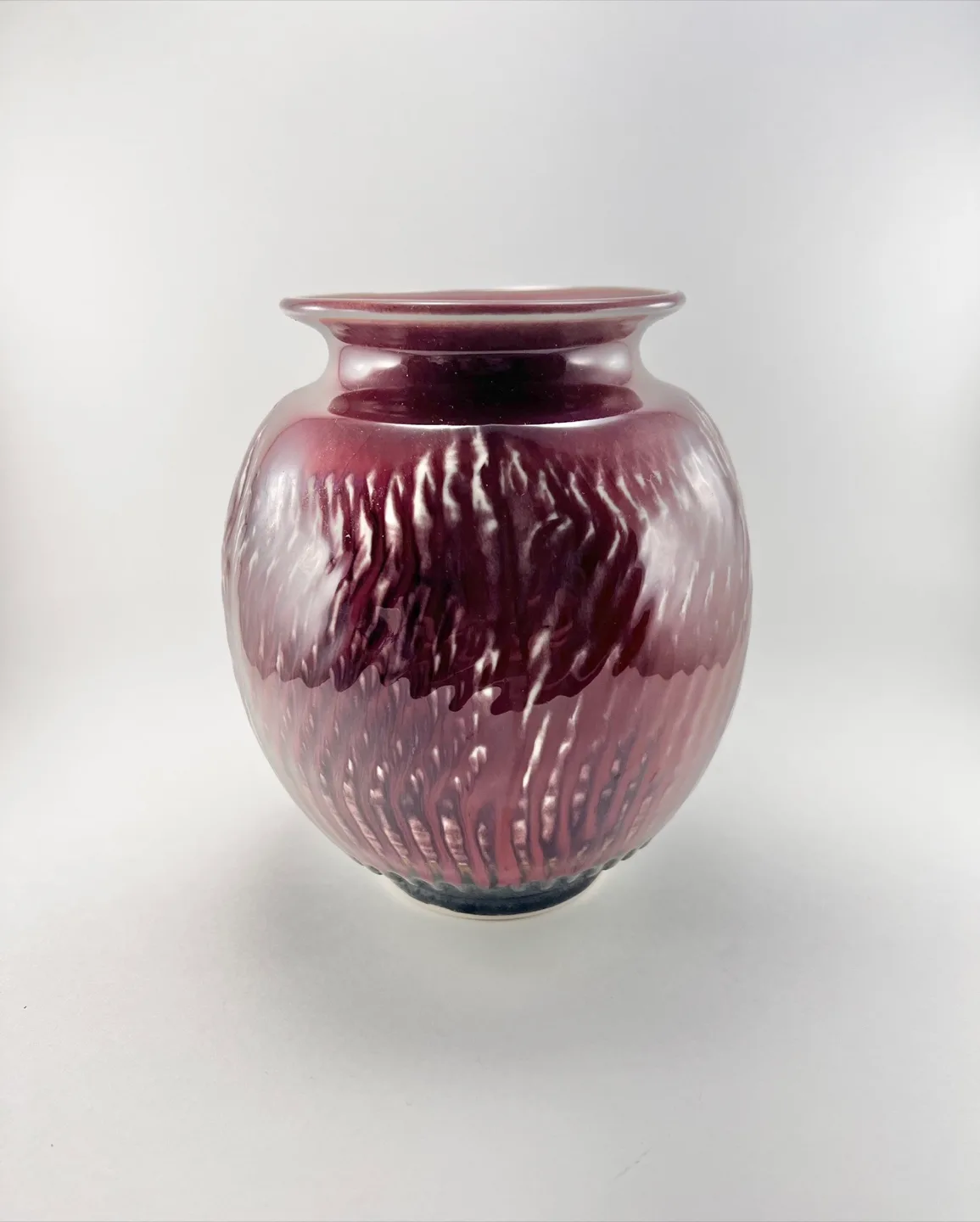 Panacci (Canadian) red pottery vase thumbnail