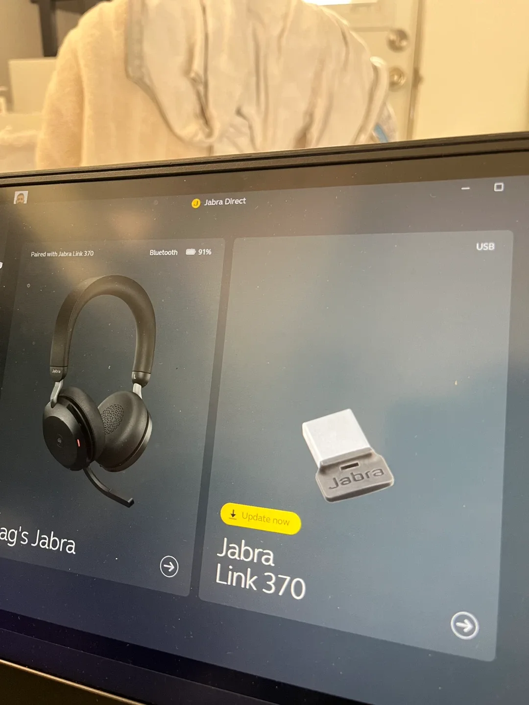 Jabra Evolve 2 75 Wireless Headphone - Black image indicator(6)