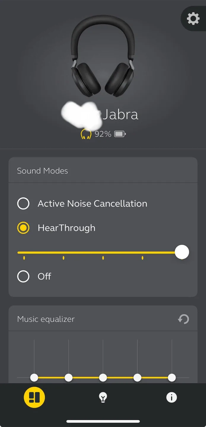 Jabra Evolve 2 75 Wireless Headphone - Black image indicator(9)