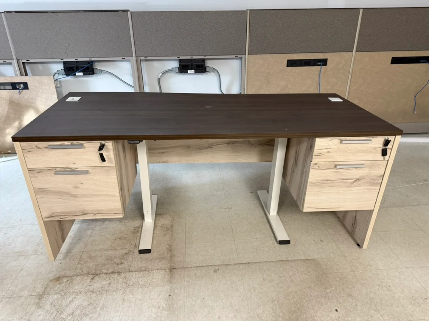 Office Desk with Drawers thumbnail