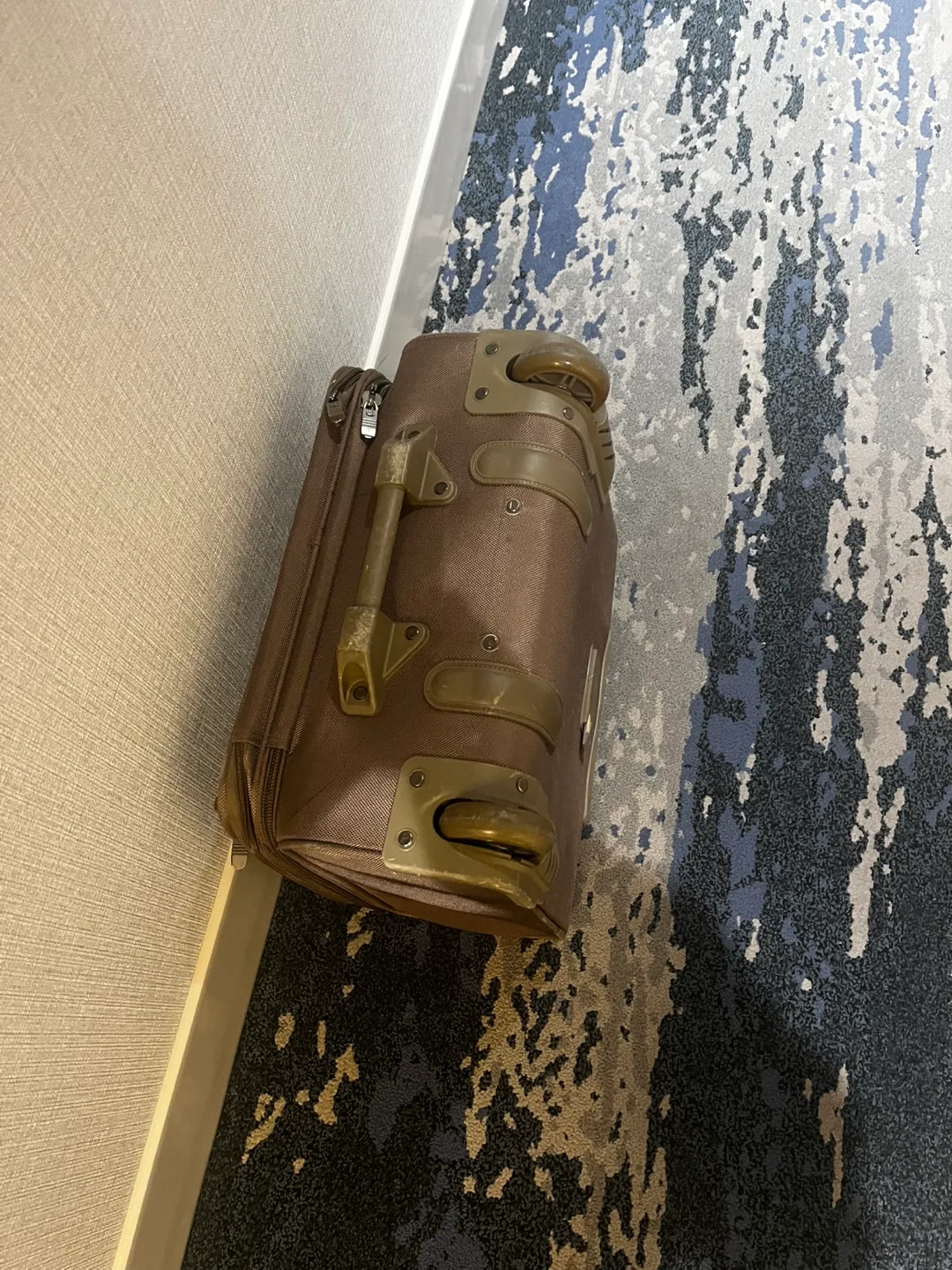 Pigeon Goes Along Way Rolling Suitcase image indicator(2)