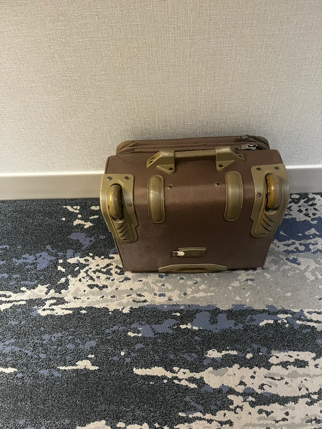 Pigeon Goes Along Way Rolling Suitcase thumbnail