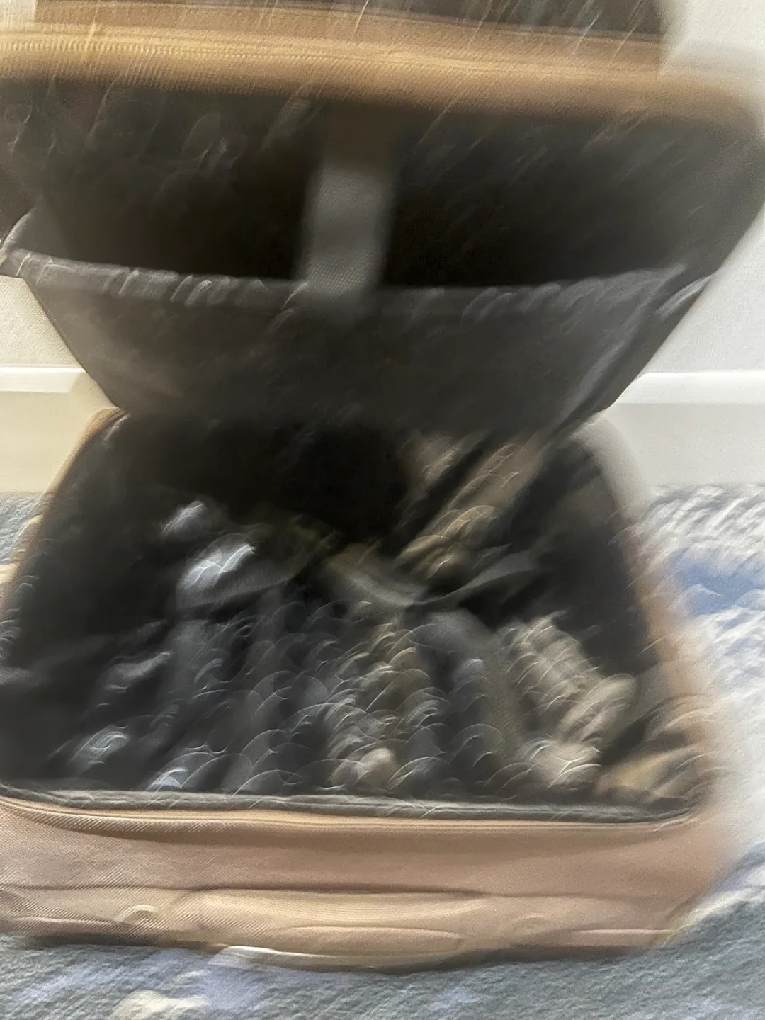 Pigeon Goes Along Way Rolling Suitcase image indicator(5)