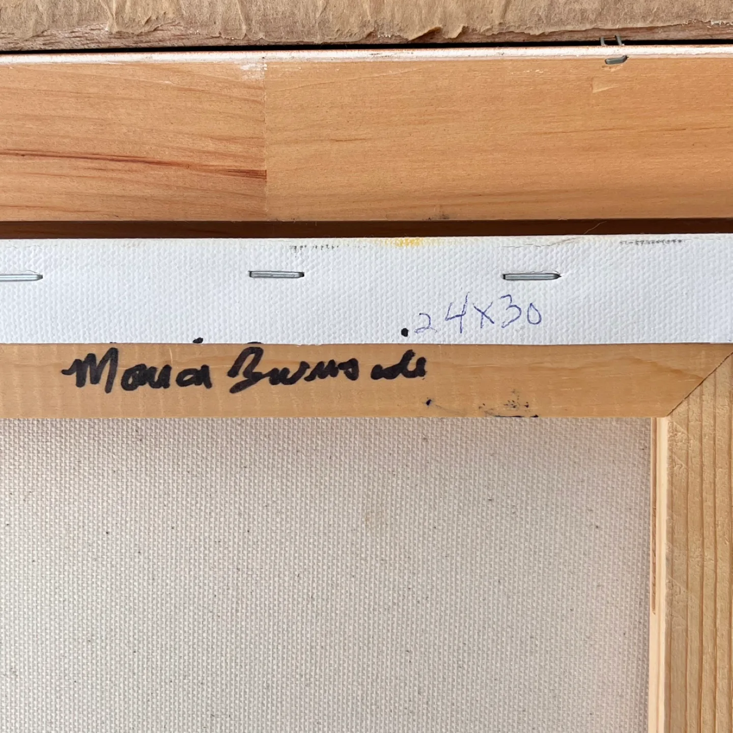 Large framed oil painting of boats image indicator(5)