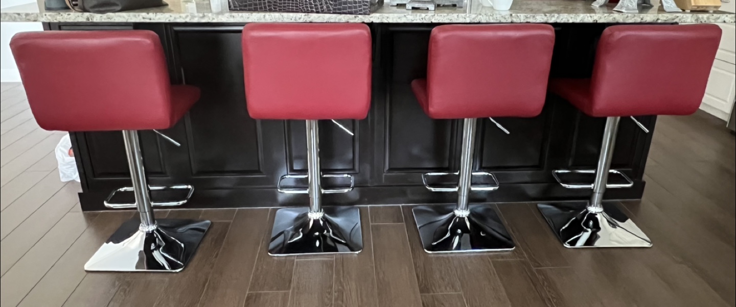 Set of 4 Counter Bar Stools - photo 4