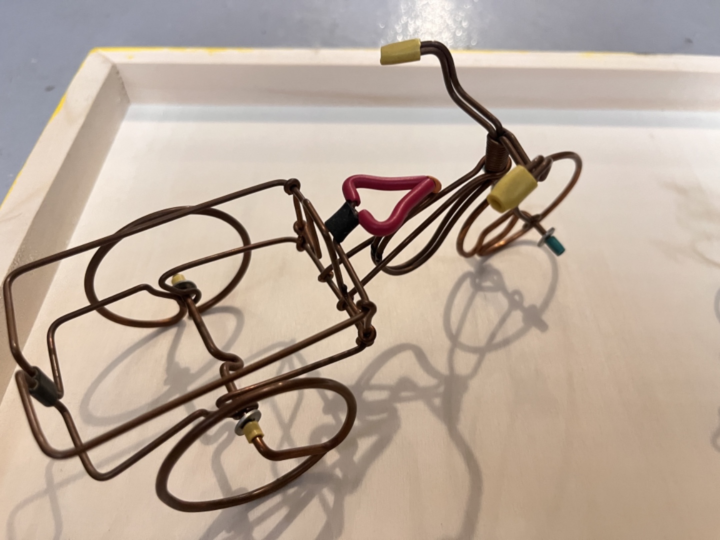 Handmade Wire Bicycle Art - photo 2