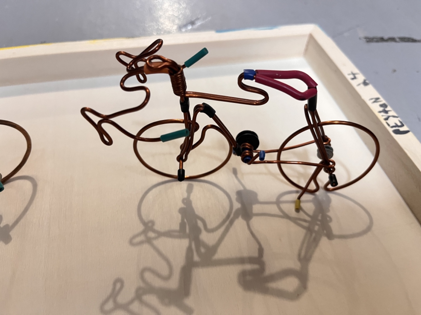 Handmade Wire Bicycle Art - photo 3