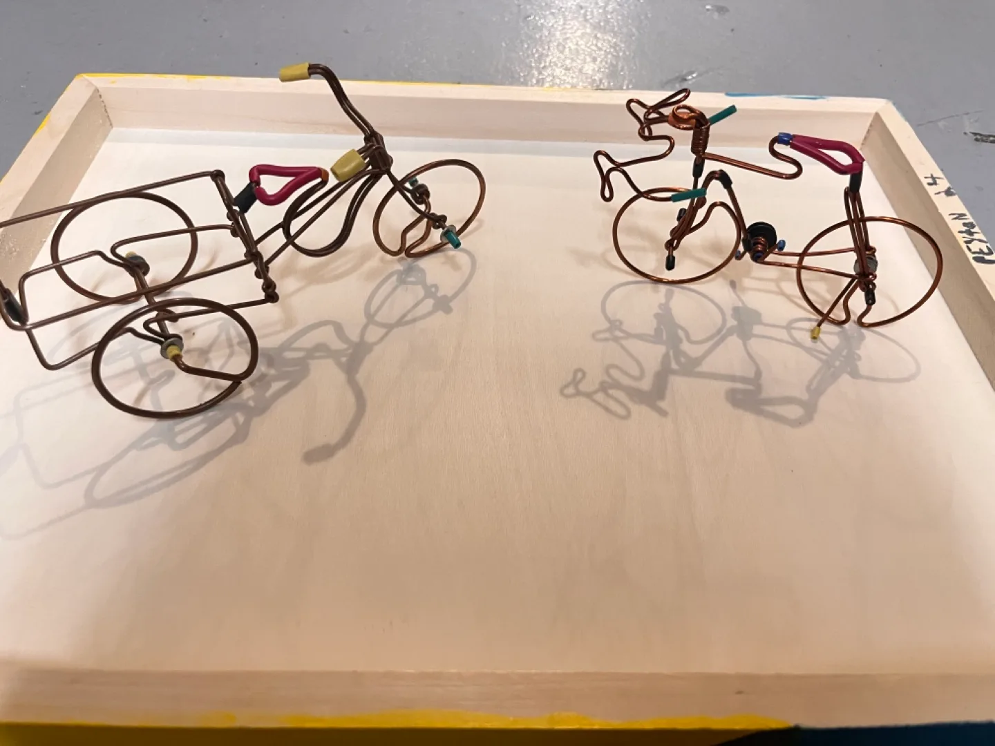 Handmade Wire Bicycle Art thumbnail