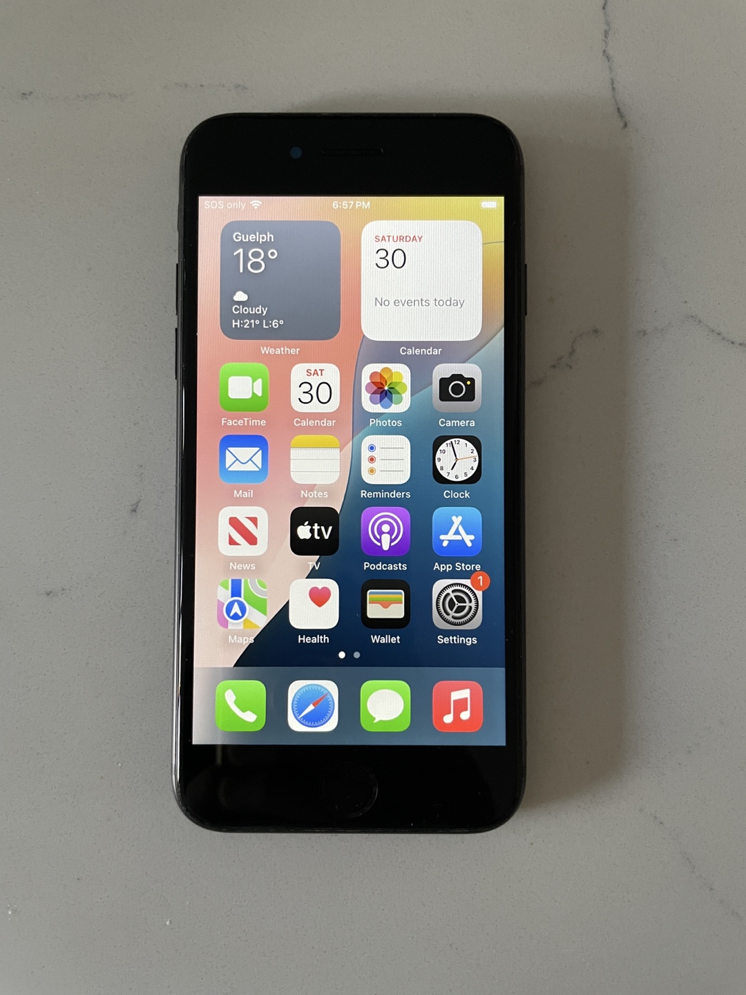 Apple iPhone SE (2nd Gen) - Black - photo 3