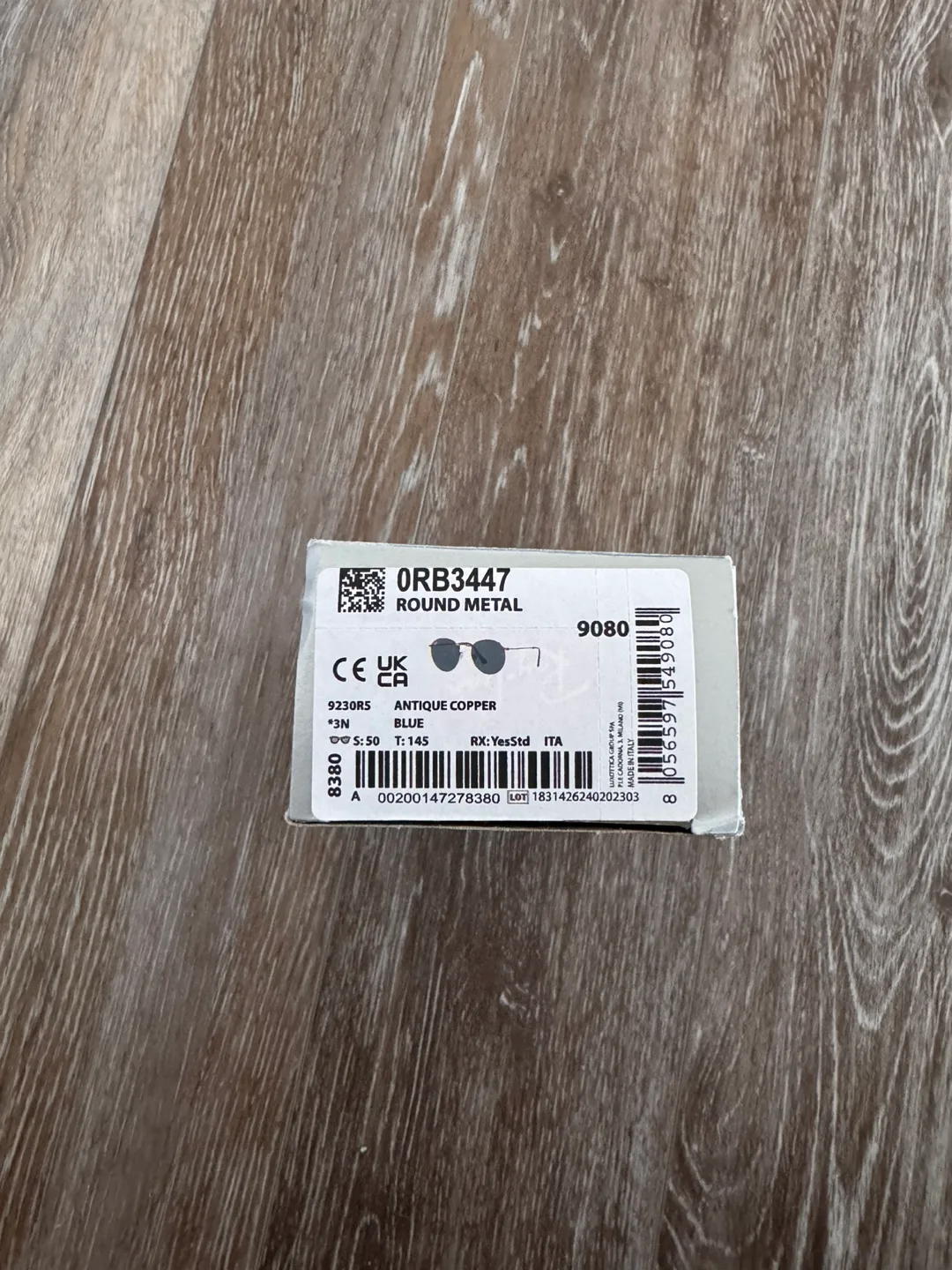 Ray-Ban copper frame sunglasses with original case image indicator(4)