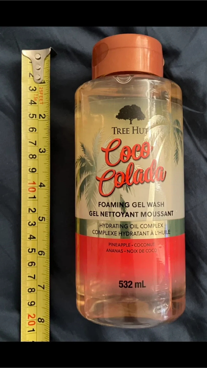 Trade- Tree Hut Coco Colada Foaming Gel Body Wash 🌴🥥🍍🍊🥝🍹 thumbnail