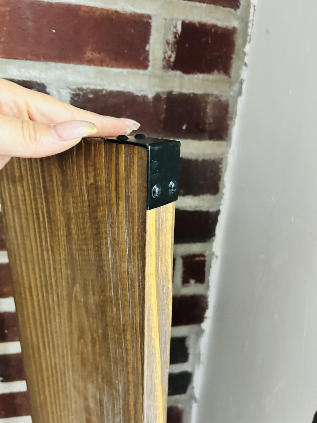 Floating Wood Shelf with Bracket - photo 2