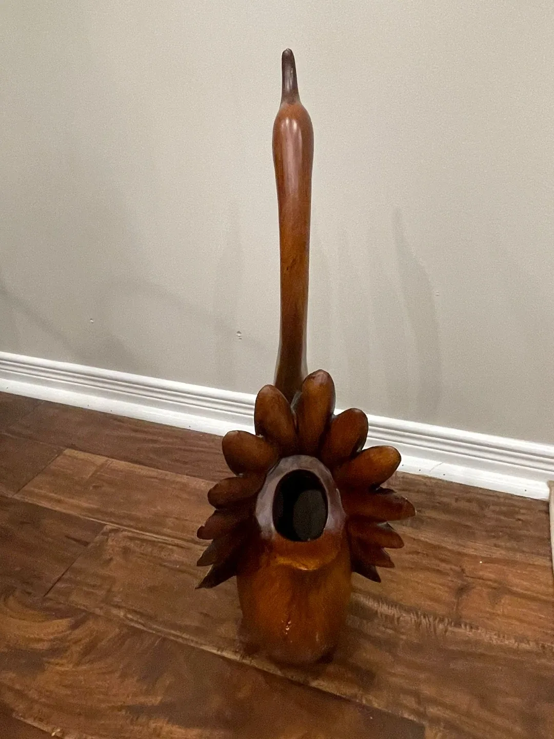 Swan Statue Wood & Metal image indicator(2)