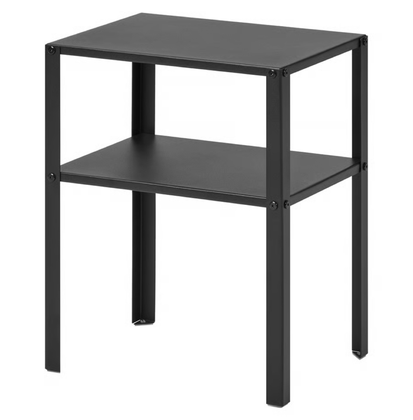 IKEA black bedside table