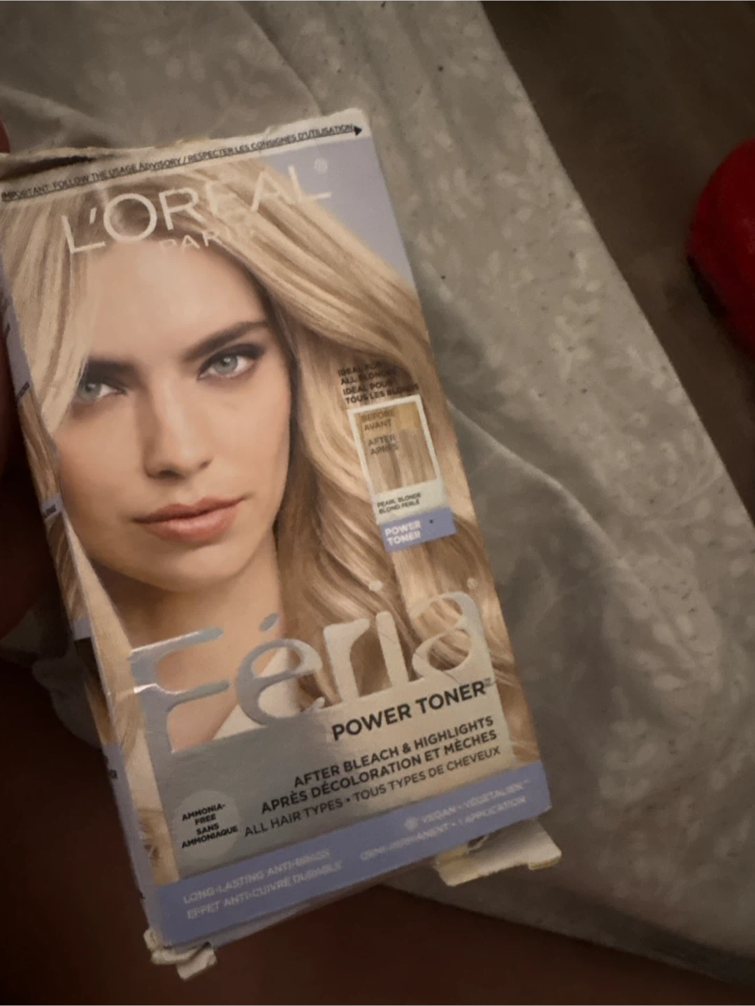 L'Oreal Feria Power Toner - Pearl Blonde