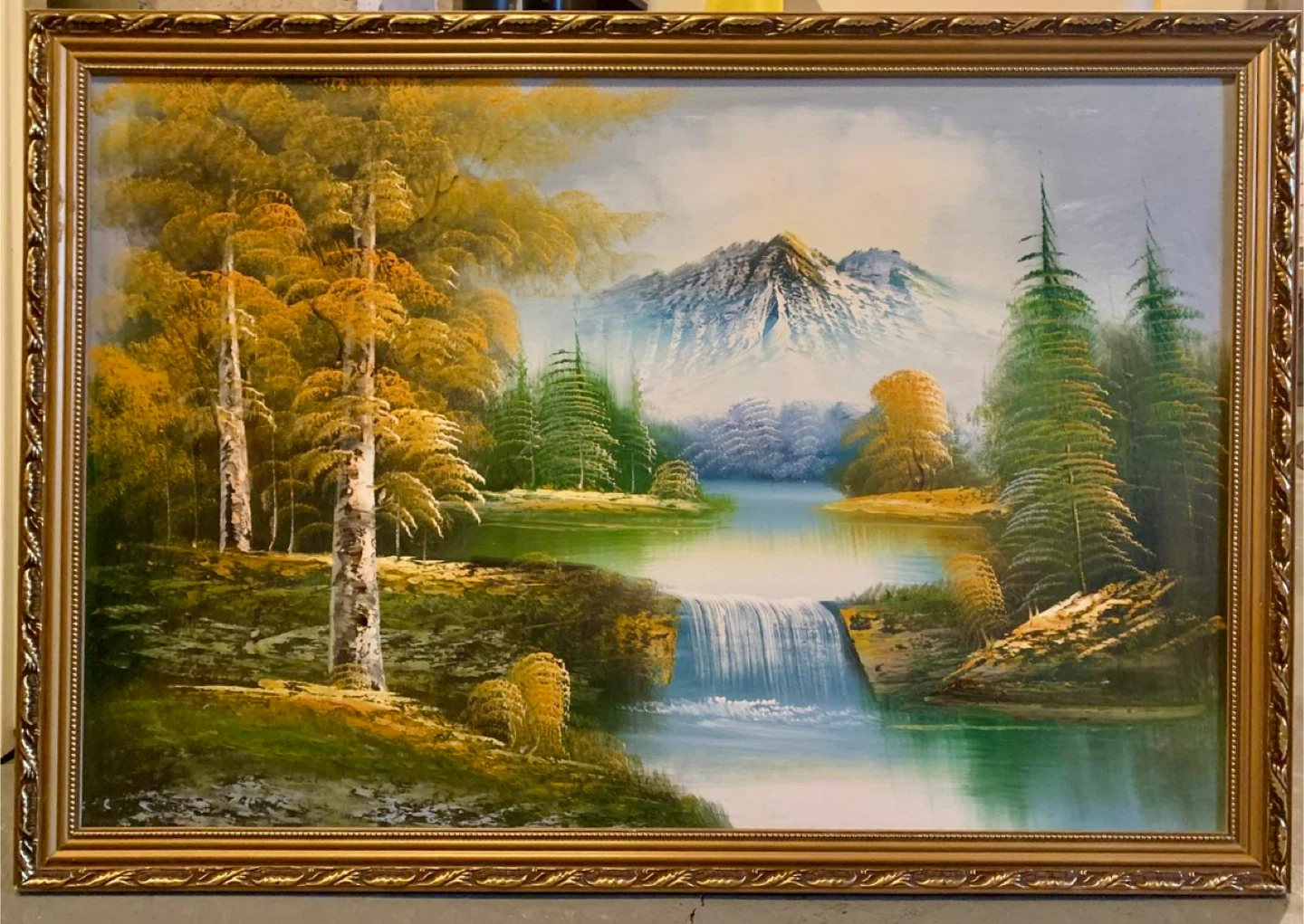 Large landscape art portrait - photo 2
