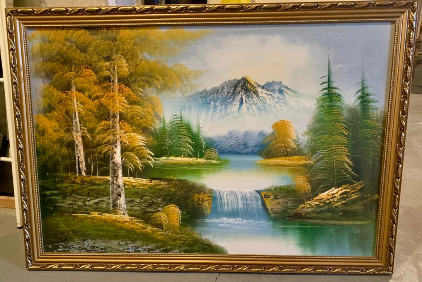 Large landscape art portrait