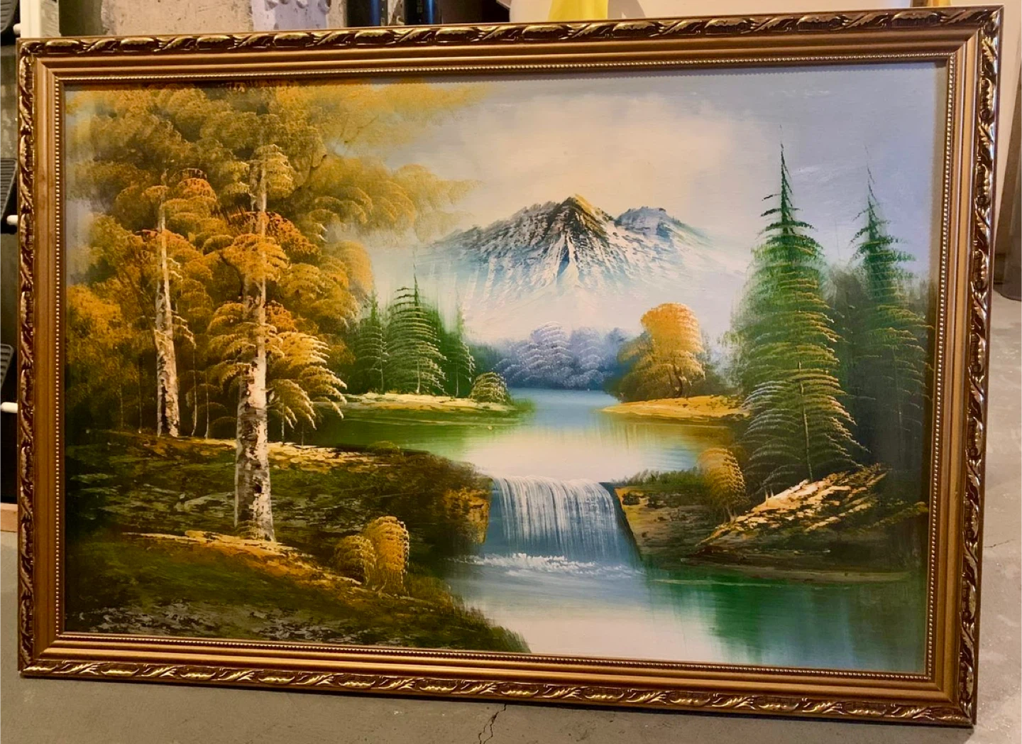 Large landscape art portrait - photo 3