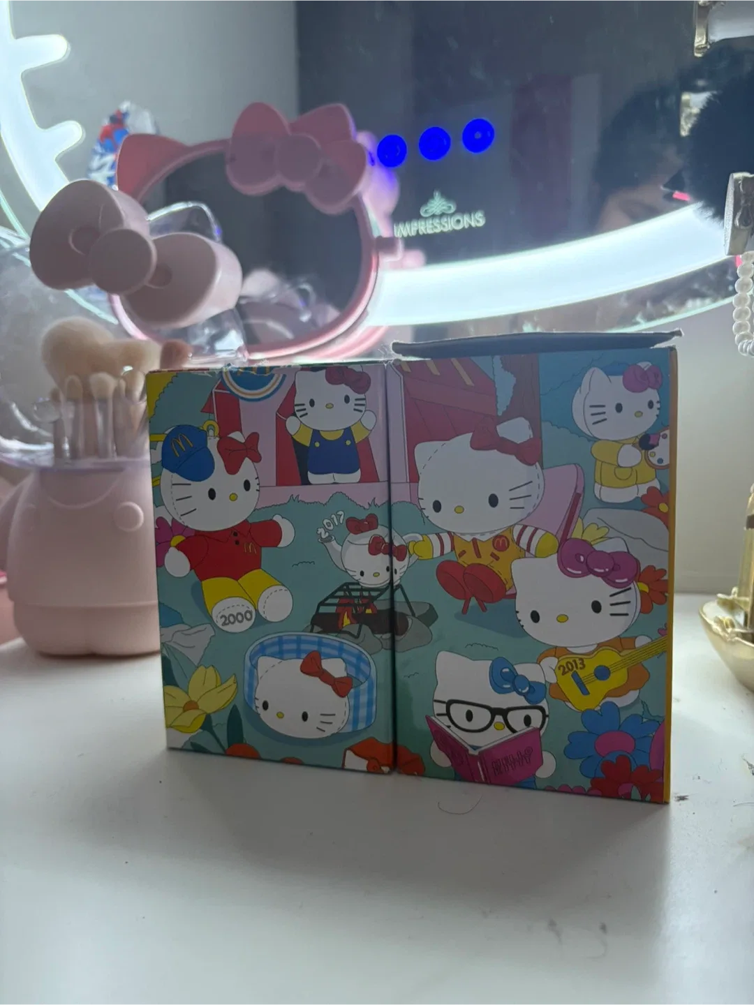 McDonald's Snoopy & Hello Kitty Drinking Glasses thumbnail