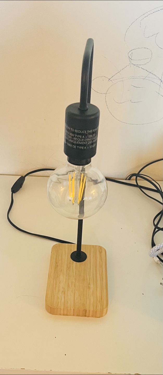 Modern Table Lamp with Edison Bulb - photo 2