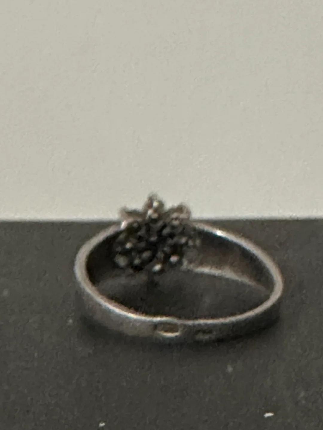 Sterling silver 925 Flower Ring size 5.5 image indicator(4)