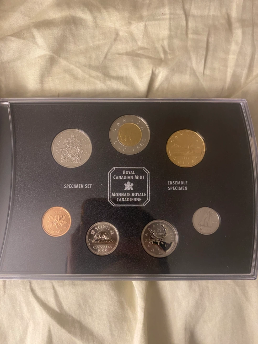 1999 Royal Canadian Mint Specimen set - photo 5