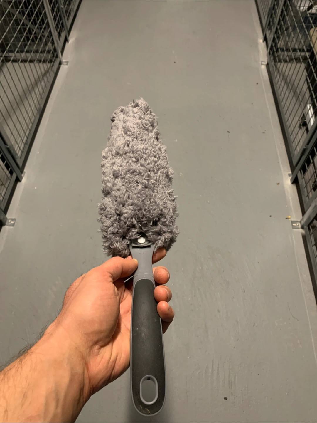 Mr siga Grey Fluffy Duster - photo 3