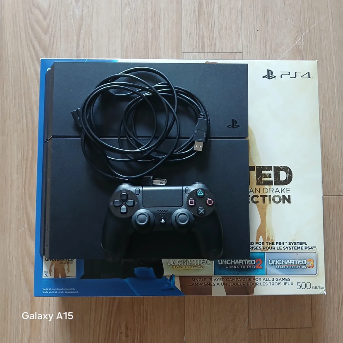 PS4 Console with Uncharted Collection & Games