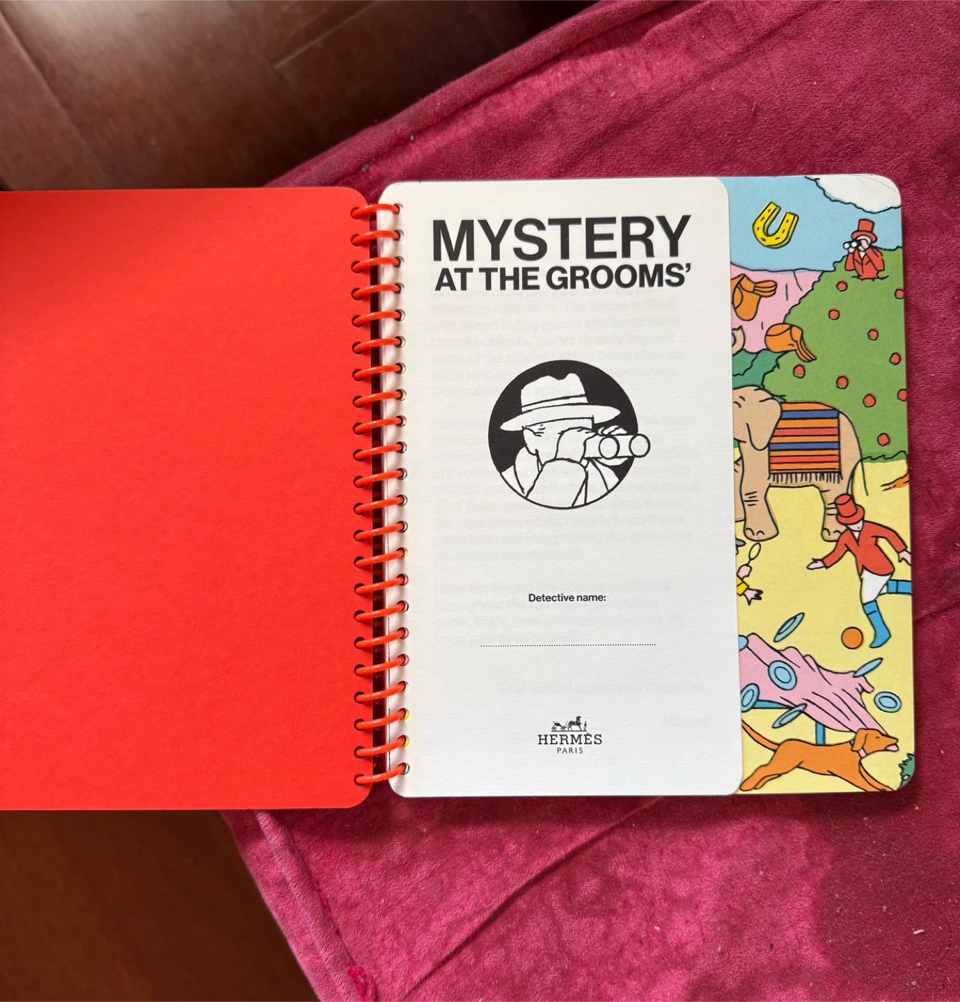 Hermès Mystery at the Groom's Coloring Book - photo 2