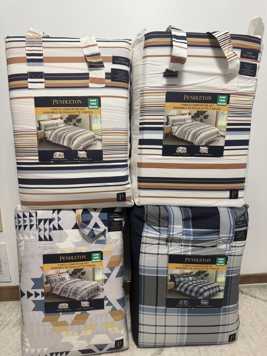 Pendleton King Size 3-Piece Comforter Set
