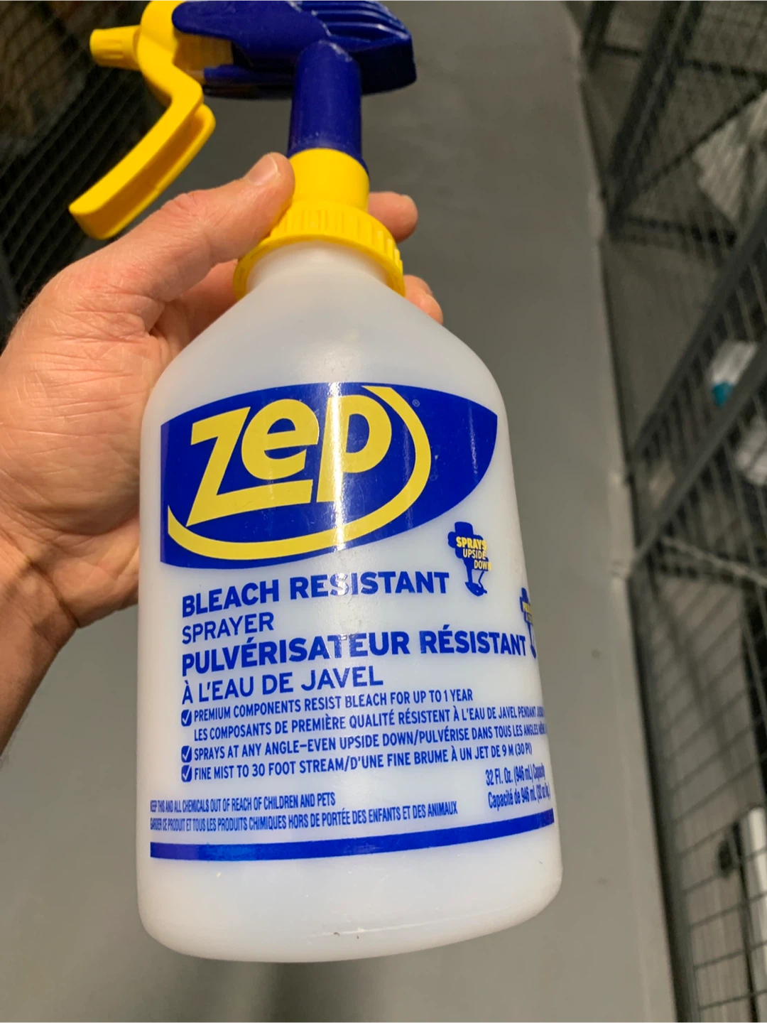 Zep Bleach Resistant Sprayer - photo 2