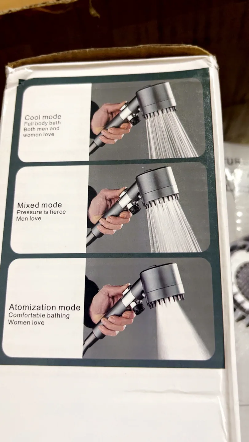 Turbocharged Shower Head - New in Box! thumbnail
