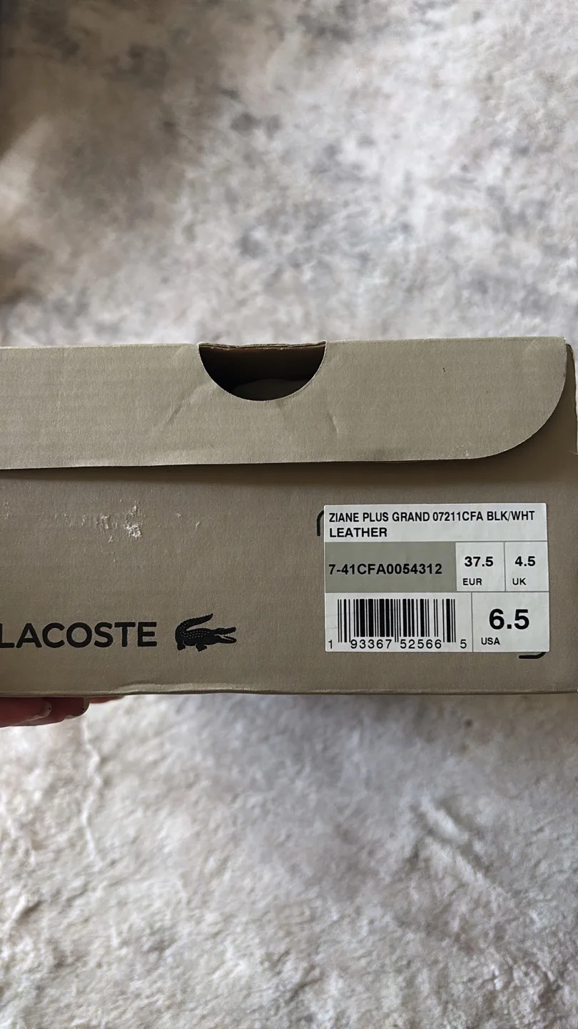 Lacoste Ziane Plus Grand Sneakers - Women's US 6.5 image indicator(4)