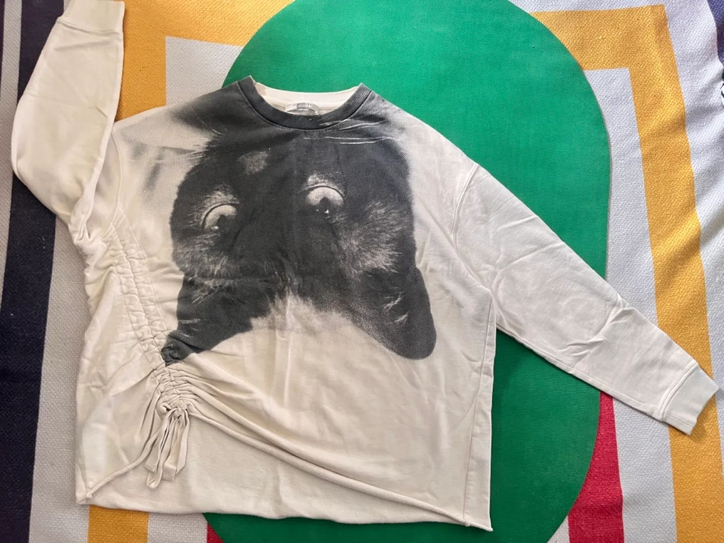 AllSaints Long Sleeve Cat Graphic Top - Large image indicator(2)