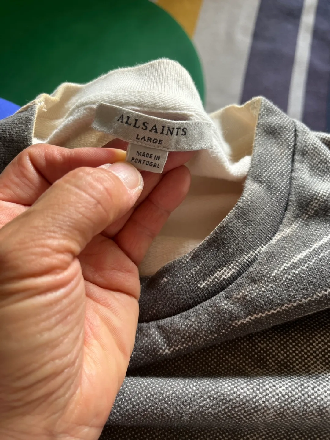 AllSaints Long Sleeve Cat Graphic Top - Large image indicator(4)